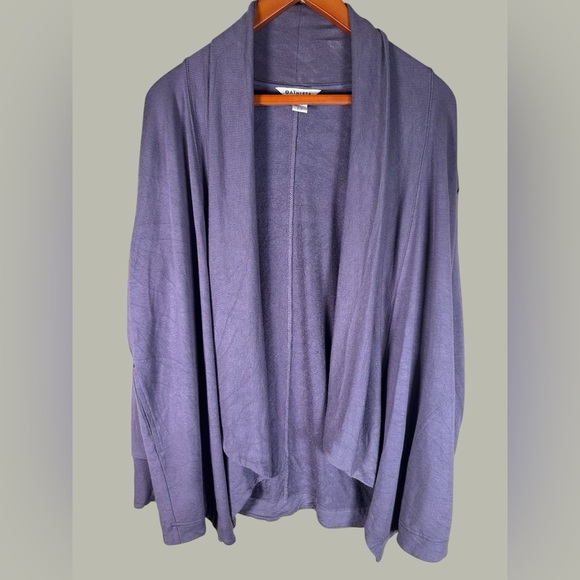 Athleta Women's Pranayama Restore Wrap Open Front Cardigan - Picture 4 of 9